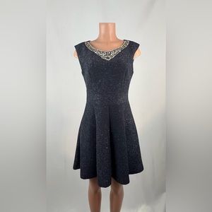 Sparkly Navy Dress
